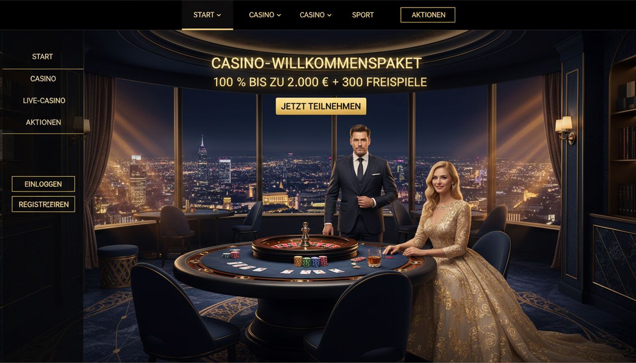 Bildschirmaufnahme der Website von TowerCasino