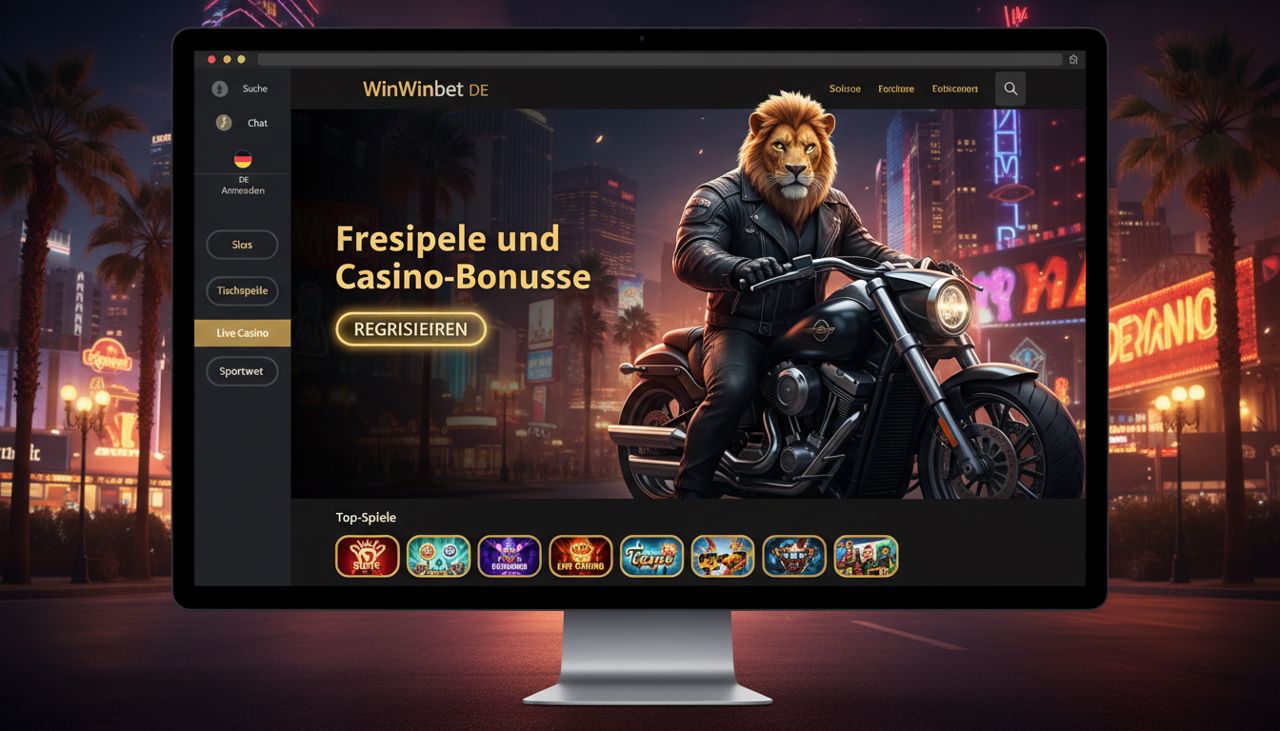Screenshot der Website von WinWinbet